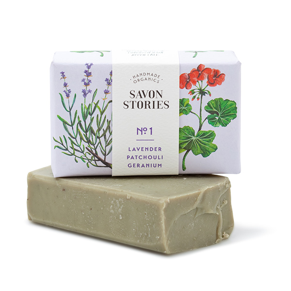 savon stories有机香皂包装