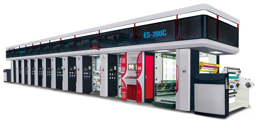 ES-280C Series高速电子轴凹版印刷机