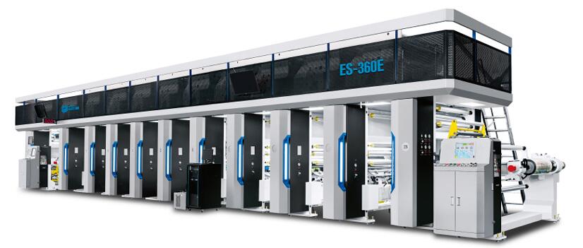 ES-360E Series高速电子轴凹版印刷机