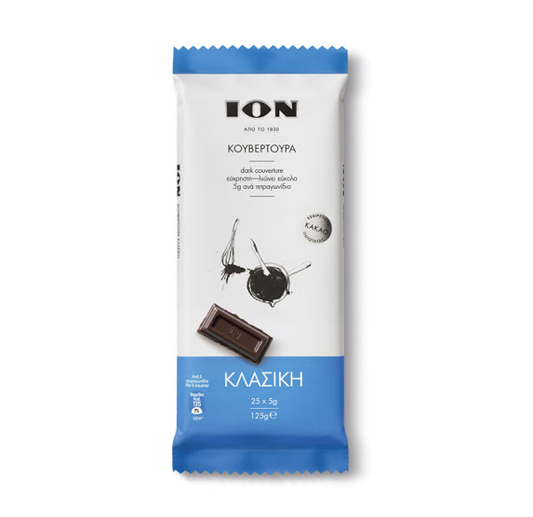 ION黑巧克力系列简洁包装设计欣赏